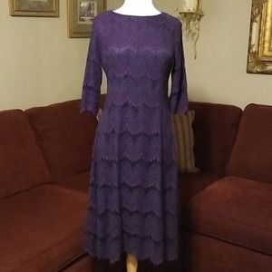 Dainty Jewells A Night In Paris Plum  Dress.